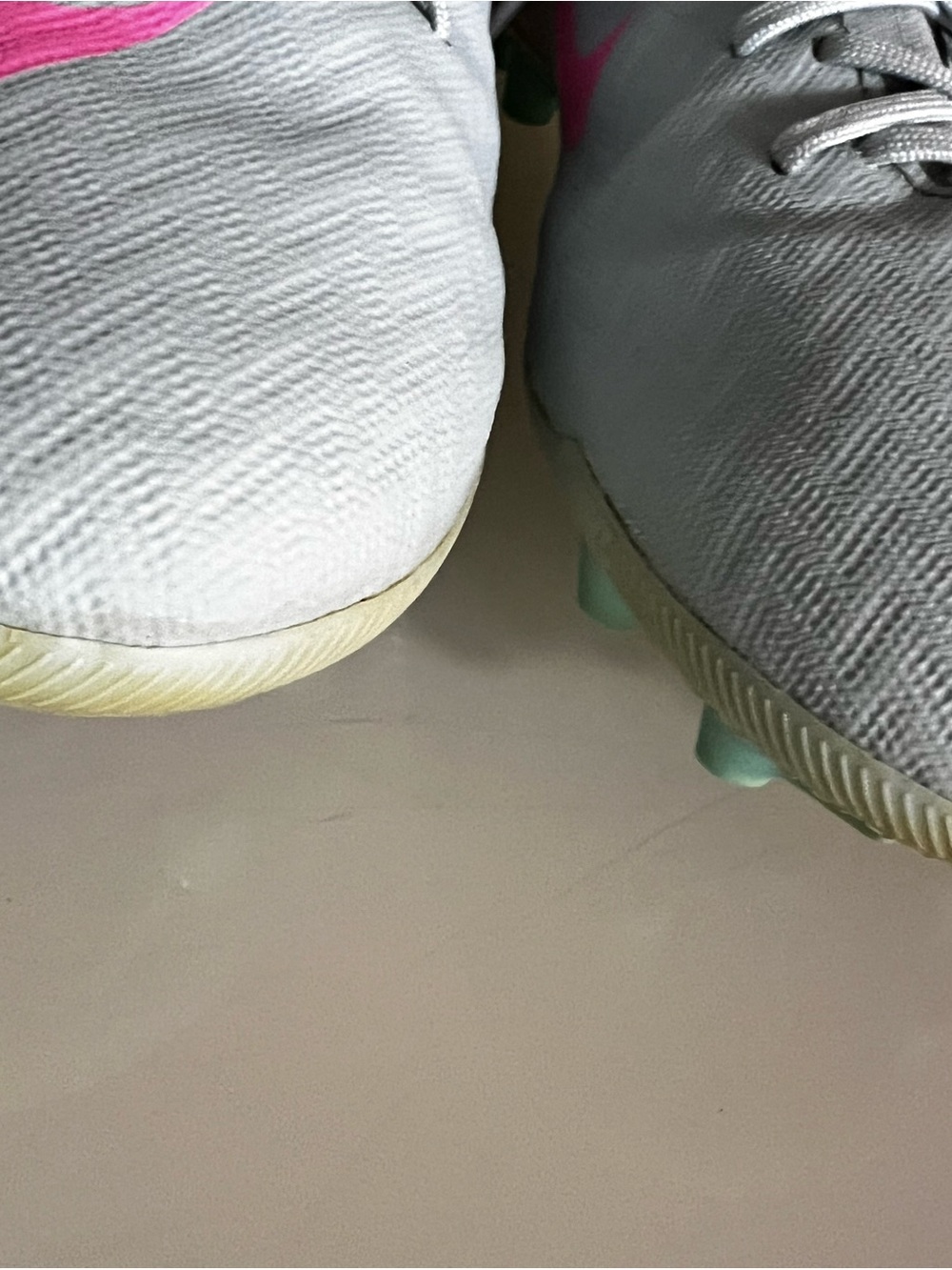 NIKE Zoom Mercurial Superfly 10 Academy AG Soccer Cleats Blue Pink - Picture 5 of 15